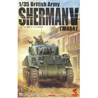 Asuka 1/35 British Army Sherman 5 (M4A4) Plastic Model Kit