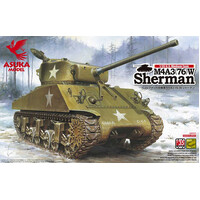 Asuka 1/35 M4A3(76)W Sherman Plastic Model Kit