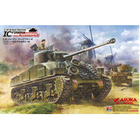 Asuka 1/35 British Sherman IC FIREFLY composite hull with Accessores Plastic Model Kit