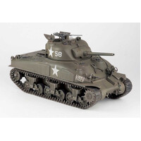 Asuka 1/35 U.S. Medium Tank M4A1 with Cast Cheek Lucky Tiger Plastic Model Kit
