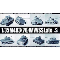 Asuka 1/35 M4A3(76)W VVSS Late Plastic Model Kit