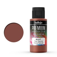 Vallejo Premium Colour Raw Sienna 60 ml Acrylic Airbrush Paint [62017]