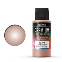 Vallejo Premium Colour Candy Brown 60 ml Acrylic Airbrush Paint [62078]