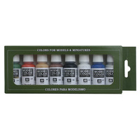 Vallejo Model Colour 8 Wargames Basics 8 Colour Acrylic Paint Set [70103]