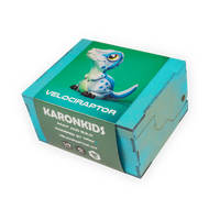 Vallejo Model Colour Karonkids Velociraptor - Paint Set with Resin Figure
