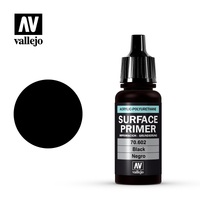 Vallejo Surface Primer Black 17 ml [70602] - Old Formulation