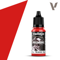 Vallejo Surface Primer Bloody Red 18 ml Acrylic Paint - New Formulation