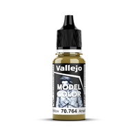 Vallejo Model Colour #125 - Military Yellow - 18 ml Matt Acrylic Paint