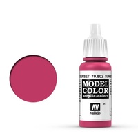 Vallejo Model Colour #041 Sunset Red 17 ml Acrylic Paint [70802]