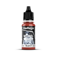 Vallejo Model Colour #037 - Scarlet - 18 ml Matt Acrylic Paint