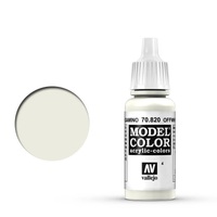 Vallejo Model Colour #004 Offwhite 17 ml Acrylic Paint [70820]