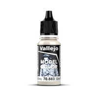 Vallejo Model Colour #166 - Silver Grey - 18 ml Matt Acrylic Paint