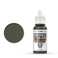 Vallejo Model Colour #096 Cam Olive Green 17 ml Acrylic Paint [70894]