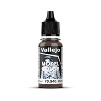Vallejo Model Colour #153 - Saddle Brown - 18 ml Matt Acrylic Paint