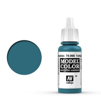 Vallejo Model Colour #069 Turquoise 17 ml Acrylic Paint [70966]