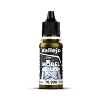 Vallejo Model Colour #201 - Bronze - 18 ml Metallic Acrylic Paint