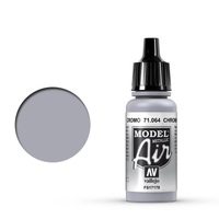 Vallejo Model Air Chrome 18 ml Acrylic Airbrush Paint [71064]