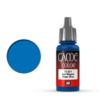 Vallejo Game Colour Magic Blue 17 ml Acrylic Paint [72021] - Old Formulation