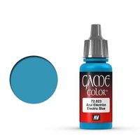 Vallejo Game Colour Electric Blue 17 ml Acrylic Paint [72023] - Old Formulation