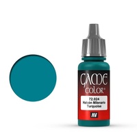 *DISC*Vallejo Game Colour Falcon Turquoise 17 ml Acrylic Paint [72024] - Old Formulation