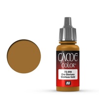 Vallejo Game Colour Glorious Gold 17 ml Acrylic Paint [72056] - Old Formulation