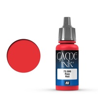 Vallejo Game Colour Ink Red 17 ml Acrylic Paint [72086] - Old Formulation