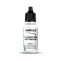 Vallejo Game Colour Polyurethane Matt Varnish 18ml Acrylic Paint - New Formulation