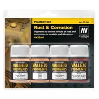 Vallejo Pigments Set Rust & Corrosion 4 x 35ml [73194]