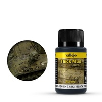 Vallejo Weathering Effects Black Thick Mud 40 ml [73812]