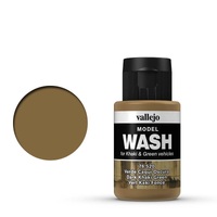 Vallejo Model Wash Dark Khaki Green 35 ml Acrylic Paint [76520]