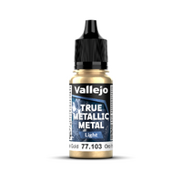 Vallejo True Metallic Metal: Light - Imperial Gold 18 ml