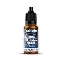Vallejo True Metallic Metal: Base - Arcane Gold 18 ml