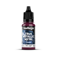 Vallejo True Metallic Metal: Shade - Crimson Magenta 18 ml