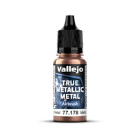 Vallejo True Metallic Metal: Airbrush - Rusty Metal 18 ml