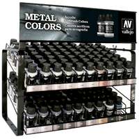 Vallejo Metal Color Complete Range Display (Stand Only) [EX710]