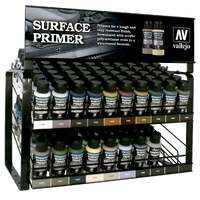 Vallejo Surface Primer 60ml Complete Range Display (Paints Only) [EX711FULL]