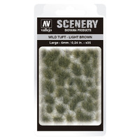 Vallejo 6mm Wild Tuft - Light Brown Diorama Accessory [SC418]