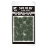 Vallejo 12mm Wild Tuft - Strong Green Diorama Accessory [SC427]