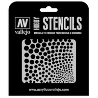 Vallejo Circle Textures Stencil [ST-SF002]