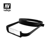 Vallejo Lightweight Headband Magnifier with 4 Lenses [T14001]