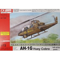 AZ Models 1/72 AH-1G Huey Cobra w/panels Plastic Model Kit [AZ7450]