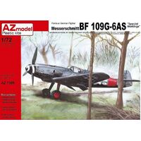 AZ Models 1/72 Bf 109G-6AS Sp. Marking Plastic Model Kit [AZ7509]