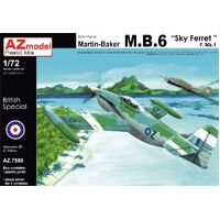 AZ Models 1/72 Martin Baker M.B.6 Day Ferret Plastic Model Kit [AZ7580]