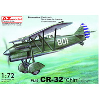 AZ Models 1/72 Fiat CR-32 ChirriExport Plastic Model Kit [AZ7612]