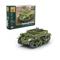 Build Army Universal Carrier WWII British Light Armoured Vehicle Model Brick Kit