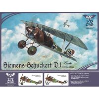 Bat Project 1/72 Siemens Shuckert D1 late Plastic Model Kit [72007]