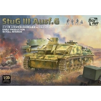 Border Model 1/35 StuG III G Early  with Full Interior Plastic Model Kit