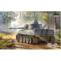 Border Model 1/72 Tiger I Initial Production September 1942 Plastic Model Kit