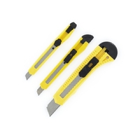 Bravo Handtools 3 Piece Snap-off Razor Knife Set [181452]