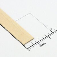 Bud Nosen Timber 1/32" Basswood Strips 3/8" x 24" (36) [3007]